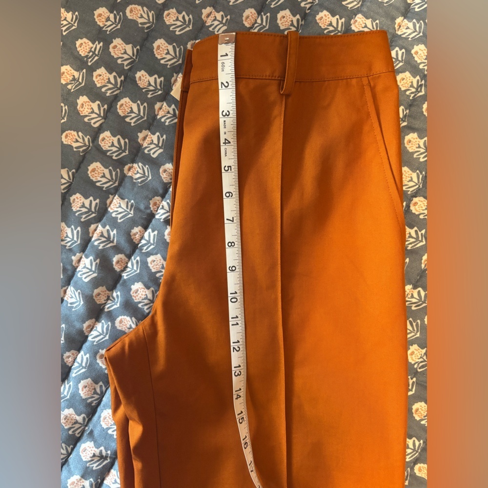 Maison Kitsuné Casual Pants Size 40 US 8 Spice Relaxed Trouser NWT - Picture 8 of 12